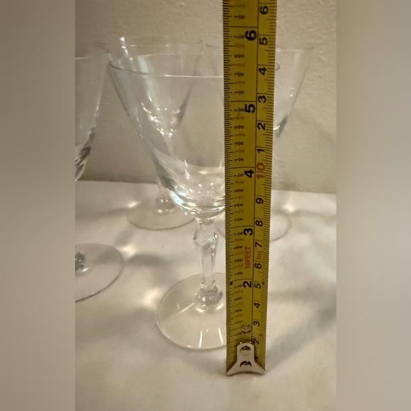 7 Fostoria cordial glasses. 5 3/8”H 4oz - Picture 8 of 8